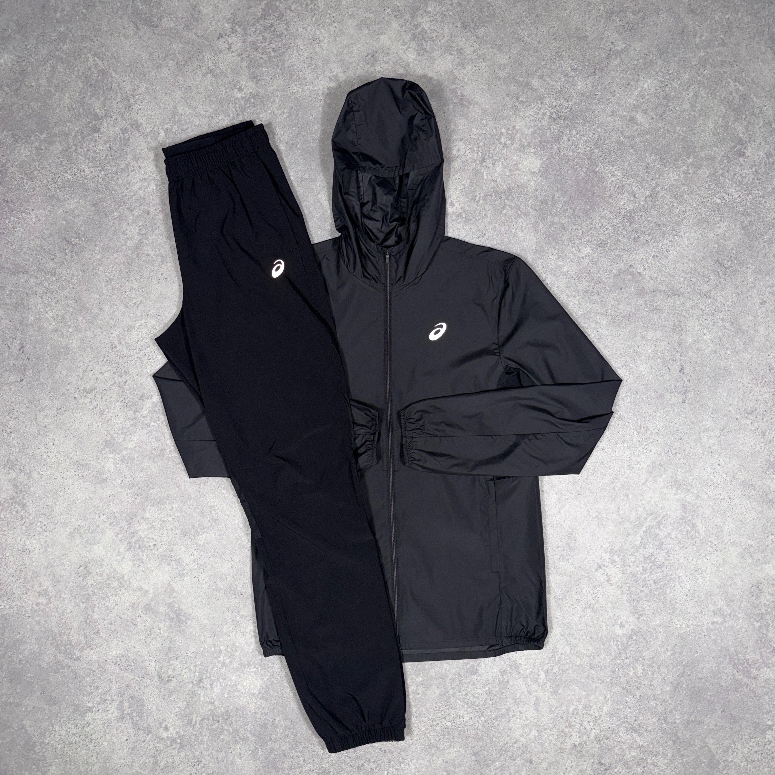 Asics Core Tracksuit Set Black