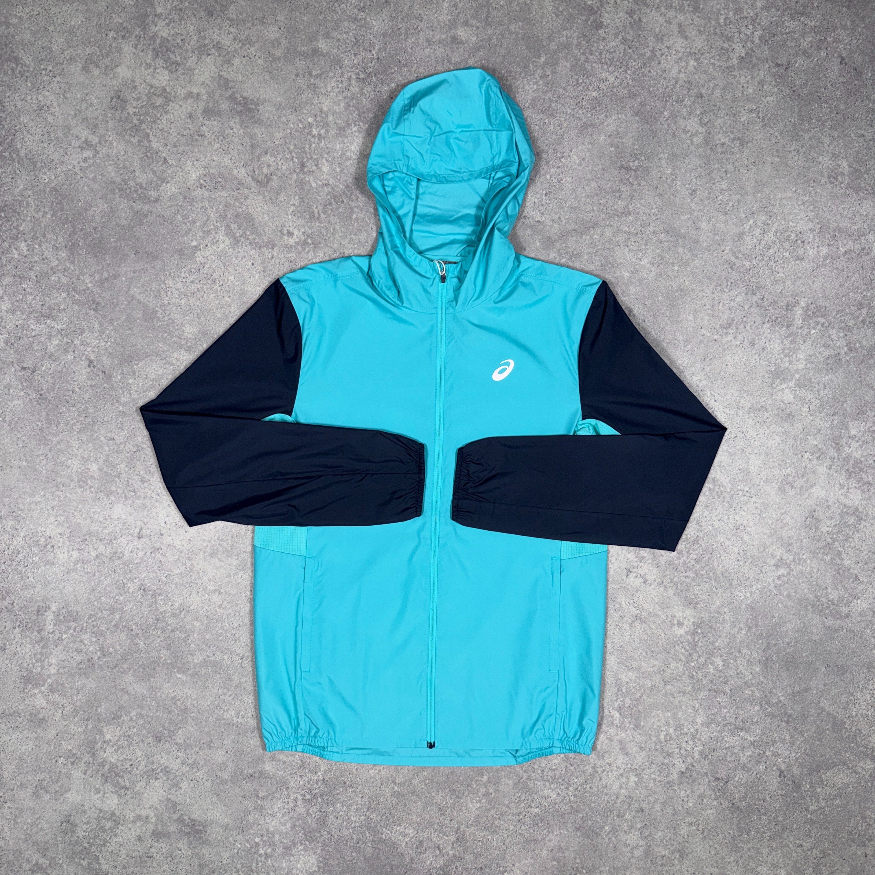Asics Core Jacket Energy Aqua/Midnight