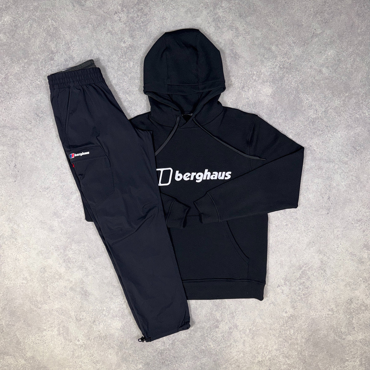 Berghaus Logo Tracksuit Set Black